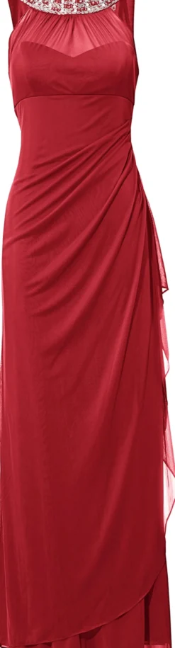 Abendkleid mit Schmucksteinen