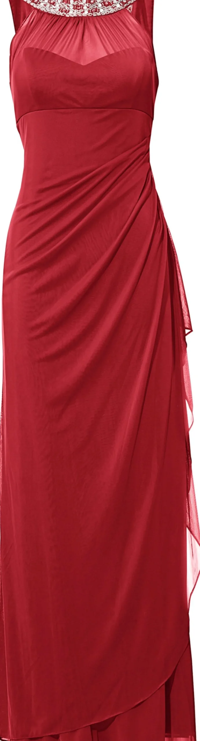 Abendkleid mit Schmucksteinen