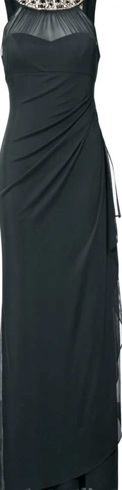 Abendkleid mit Schmucksteinen