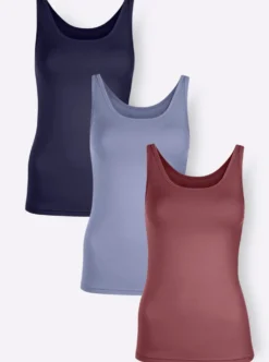 Achseltop mit breiten Trägern