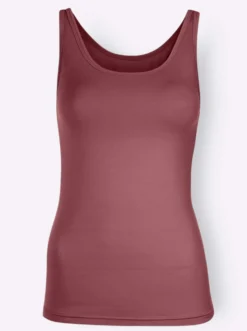 Achseltop mit breiten Trägern