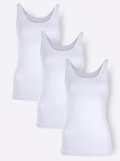 Achseltop mit breiten Trägern