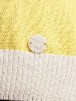 3/4-Arm-Pullover mit Seiden-Anteil