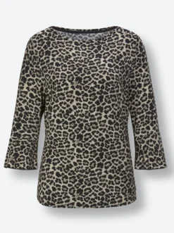 3/4-Arm-Shirt im Digitalprint