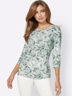3/4-Arm-Shirt im Digitalprint