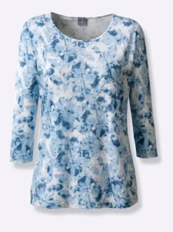 3/4-Arm-Shirt im Digitalprint
