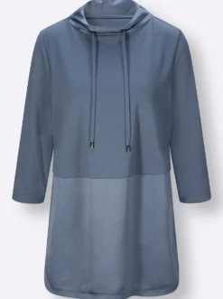 3/4-Arm-Shirt im Lagen-Look
