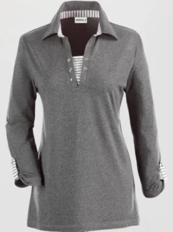 3/4-Arm-Shirt in 2-in-1-Optik