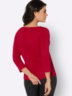3/4-Arm-Shirt mit Cut-Outs
