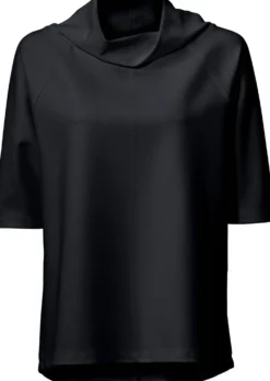 3/4-Arm-Shirt mit längerem Rücken
