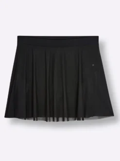 Badehose mit Mesh-Rock