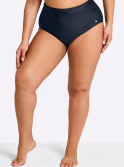 Badehose mit Wickel-Detail und Shaping-Effekt