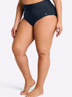 Badehose mit Wickel-Detail und Shaping-Effekt