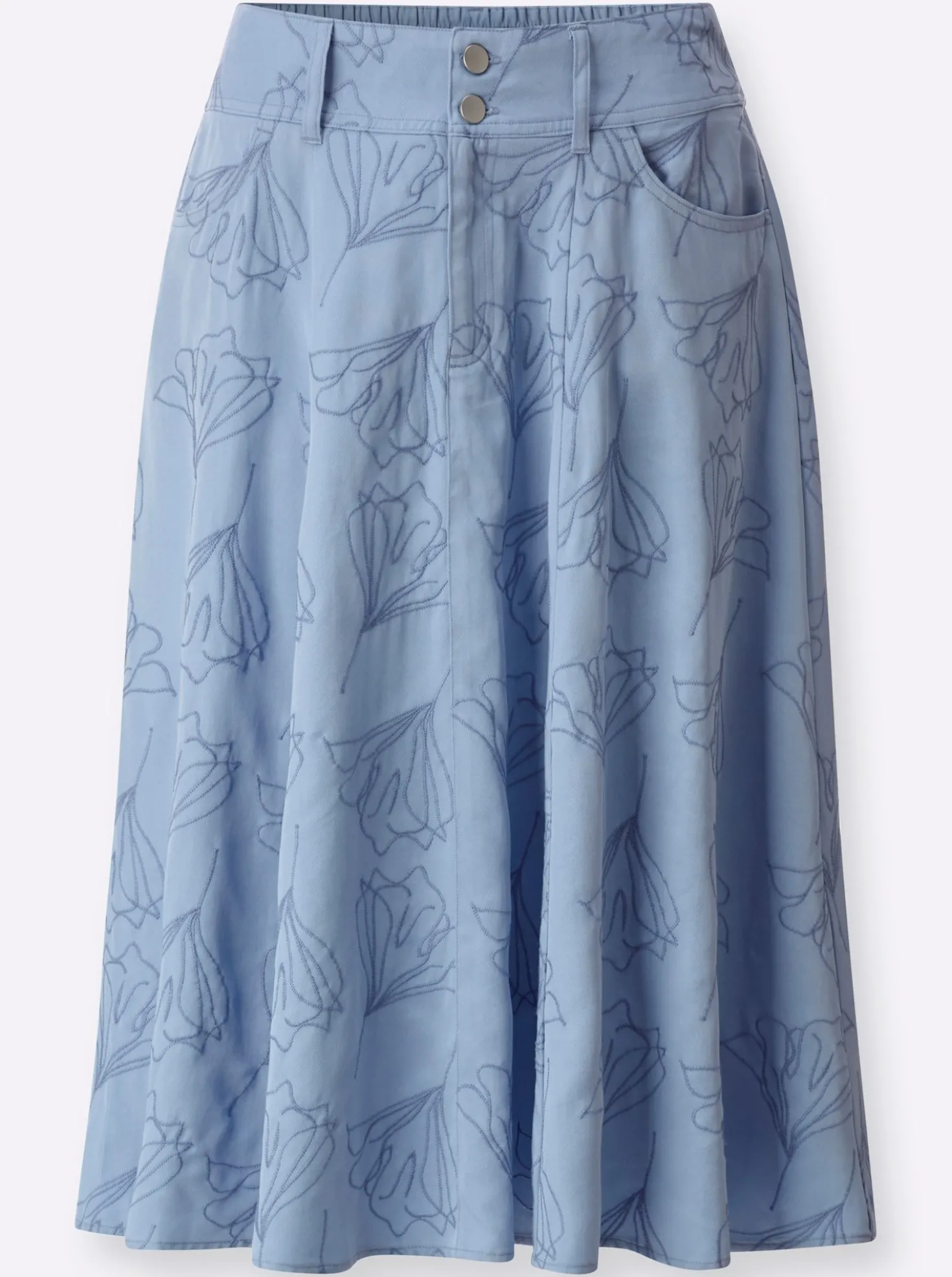 Bahnenrock aus Lyocell (TENCEL)