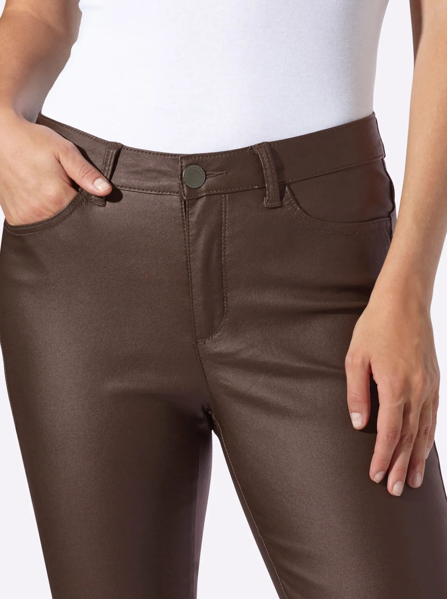 Bauchweg-Hose integriertes Power-Mesh