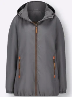 Übergangsjacke in Microfaser-Qualität