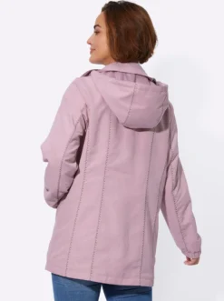 Übergangsjacke mit abknöpfbarer Kapuze