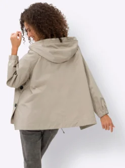 Übergangsjacke mit leichtem Glanz