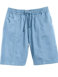 Bermudas mit breitem Gummizug