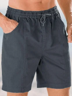 Bermudas mit breitem Gummizug