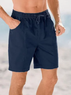 Bermudas mit breitem Gummizug