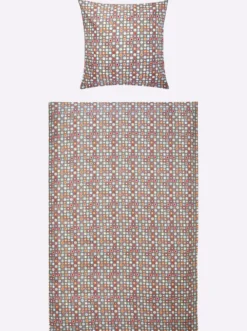 Bettwäsche mit Kreise-Motiven