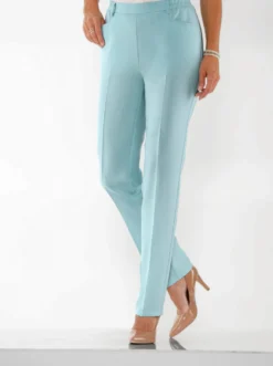 Bügelfaltenhose mit Rundum-Dehnbund