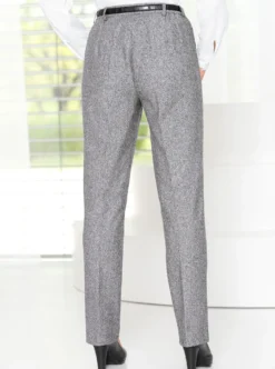 Bügelfaltenhose mit Taillenabnähern