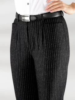 Bügelfaltenhose mit Taillenabnähern
