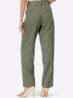 Bügelfaltenhose mit wertigem Woll-Anteil