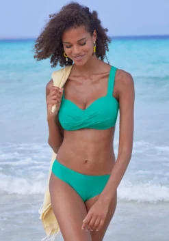 Bikini-Oberteil mit verstellbaren Trägern