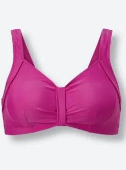 Bikini-Oberteil mit Zierriegel