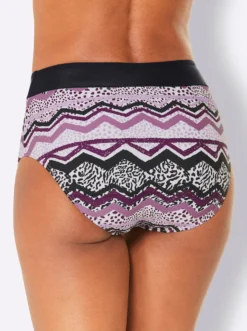 Bikini-Slip mit breiter Blende