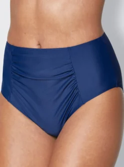 Bikini-Slip mit Raffung