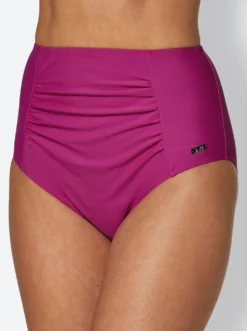 Bikini-Slip mit Raffungen