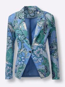 Blazer aus reiner, edler Seide
