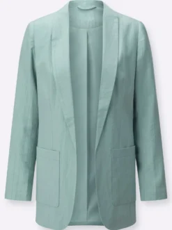 Blazer in dezent schimmernder Qualität