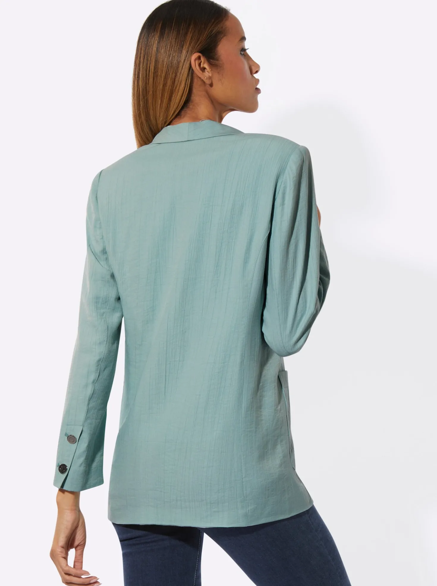 Blazer in dezent schimmernder Qualität