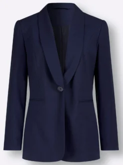 Blazer in langer Form
