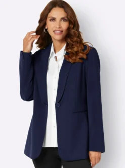 Blazer in langer Form