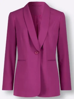 Blazer in langer Form