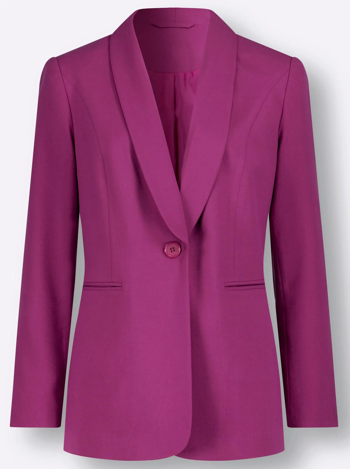 Blazer in langer Form