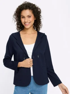 Blazer mit Kapuze