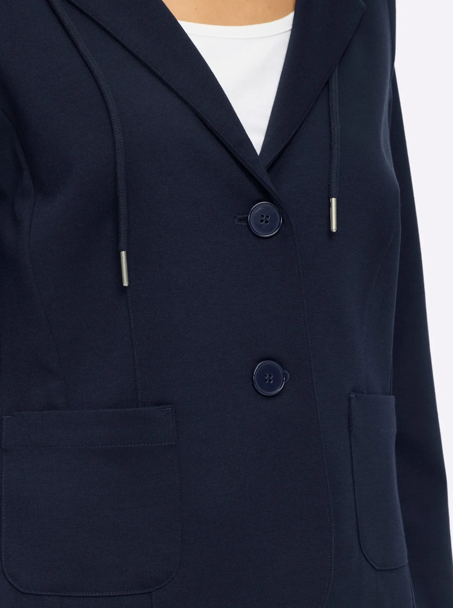 Blazer mit Kapuze