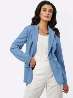 Blazer mit Knopfverschluss
