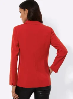 Blazer mit Knopfverschluss
