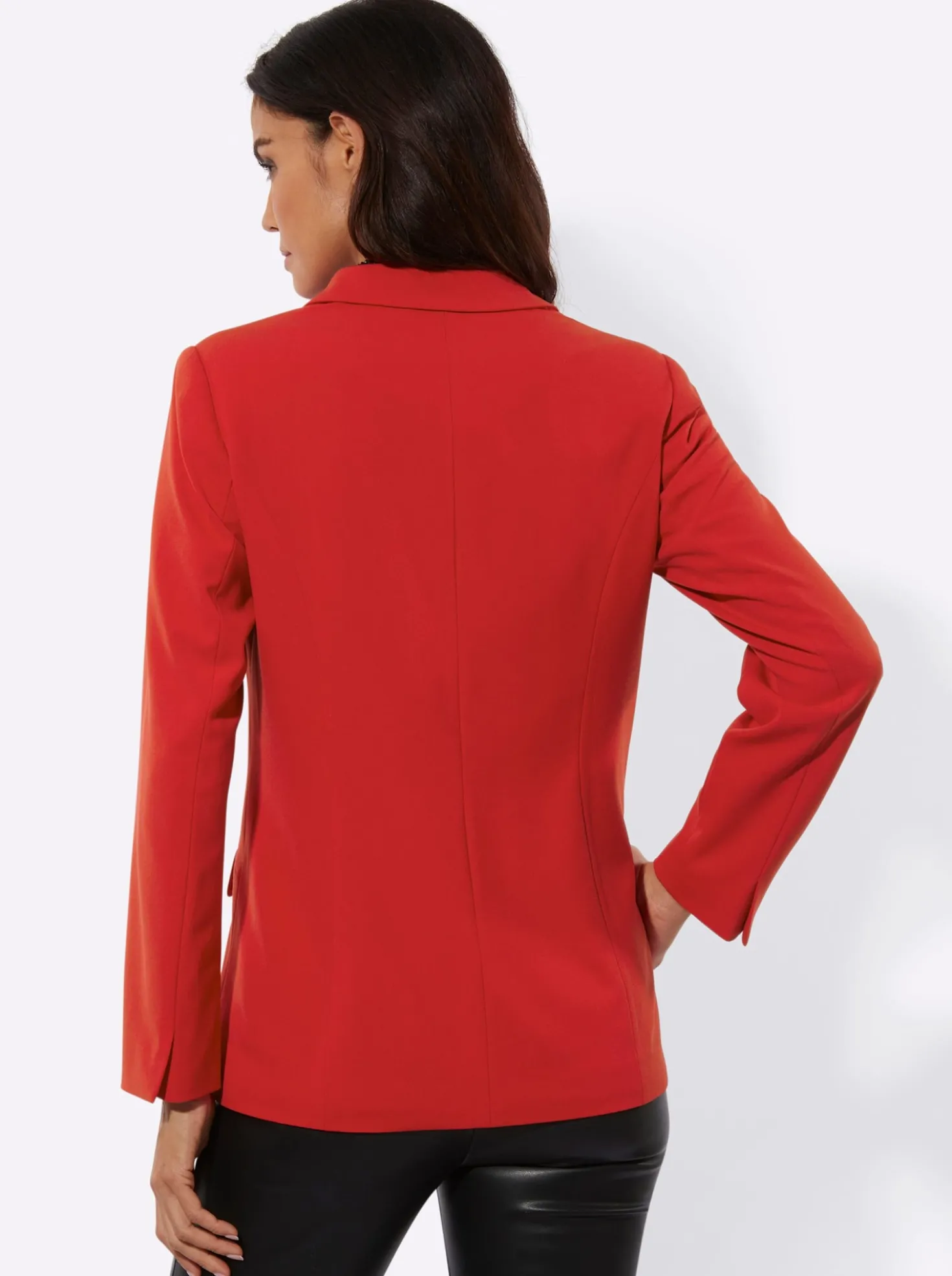 Blazer mit Knopfverschluss