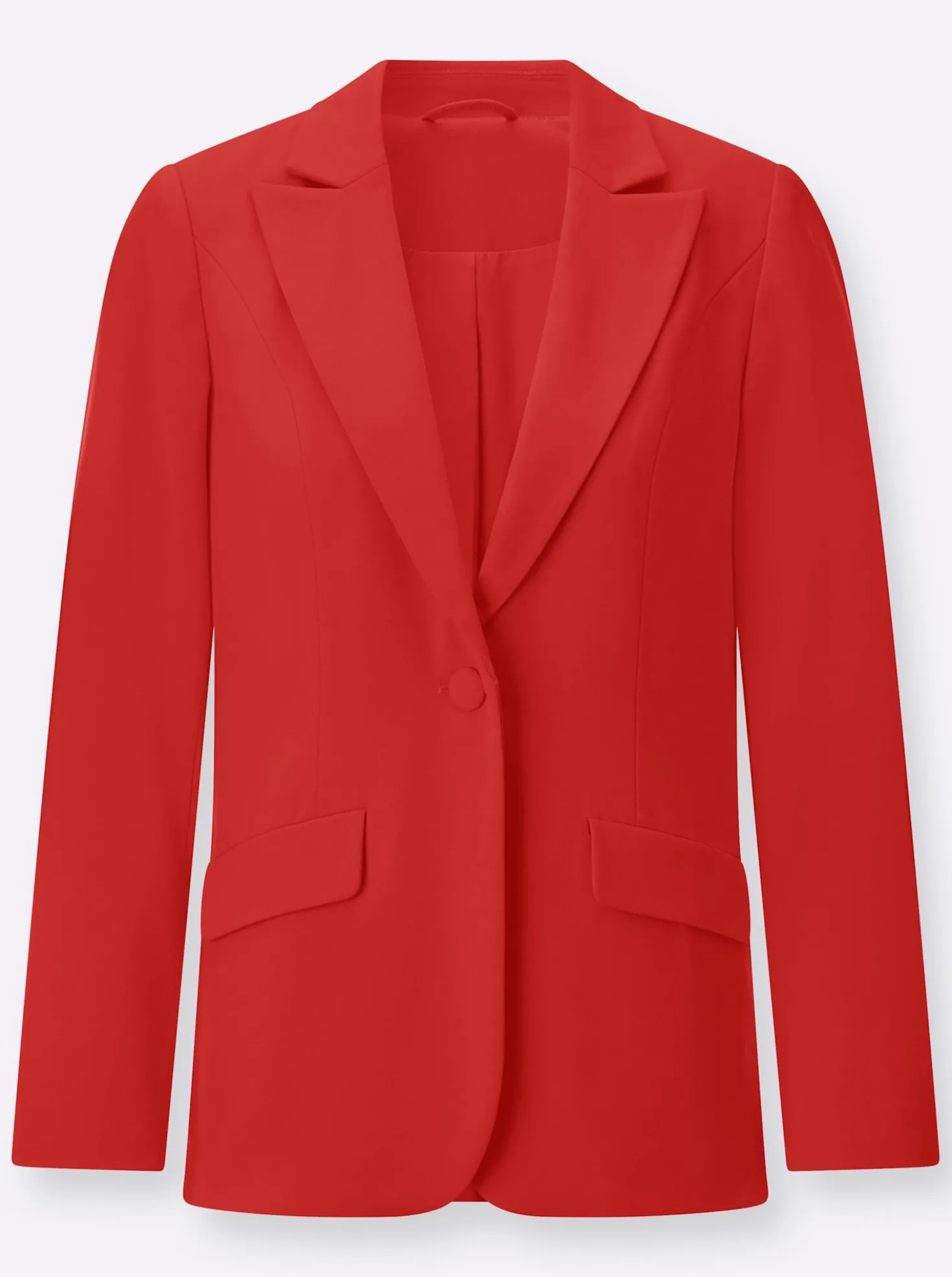 Blazer mit Knopfverschluss