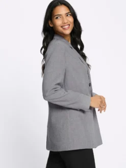 Blazer mit Pattentaschen