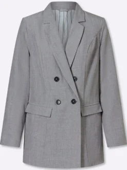 Blazer mit Pattentaschen